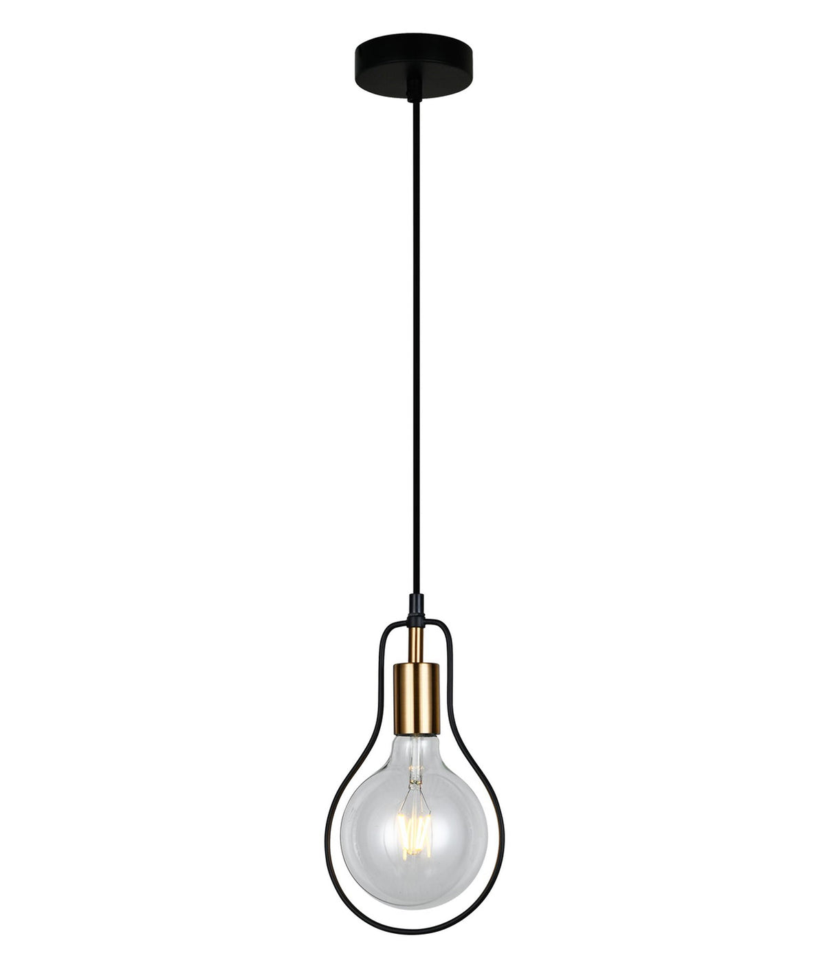 CONTOUR: Interior Black Wire Pear Shape Pendant Light – CLA Lighting NZ