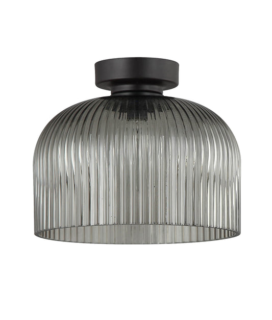 DIYVINTAJ: D.I.Y. Dome Ribbed Glass Batten Fix Ceiling Lights