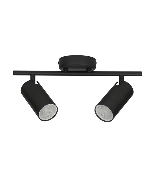 LENGAN: Interior Double Heads Adjustable Round Base Spot Lights