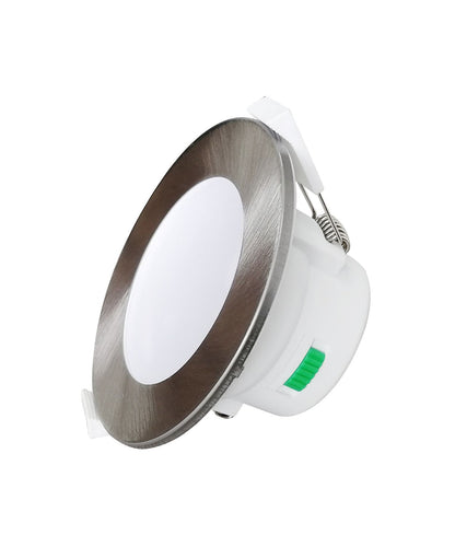 NOVADLUX02: LED Dimmable Tri-CCT with Changeable Clip Faceplate Recessed Downlights