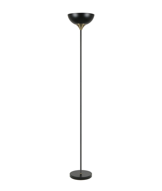 PROGETTO: Iron Matte Black / White Up Light Floor Lamps