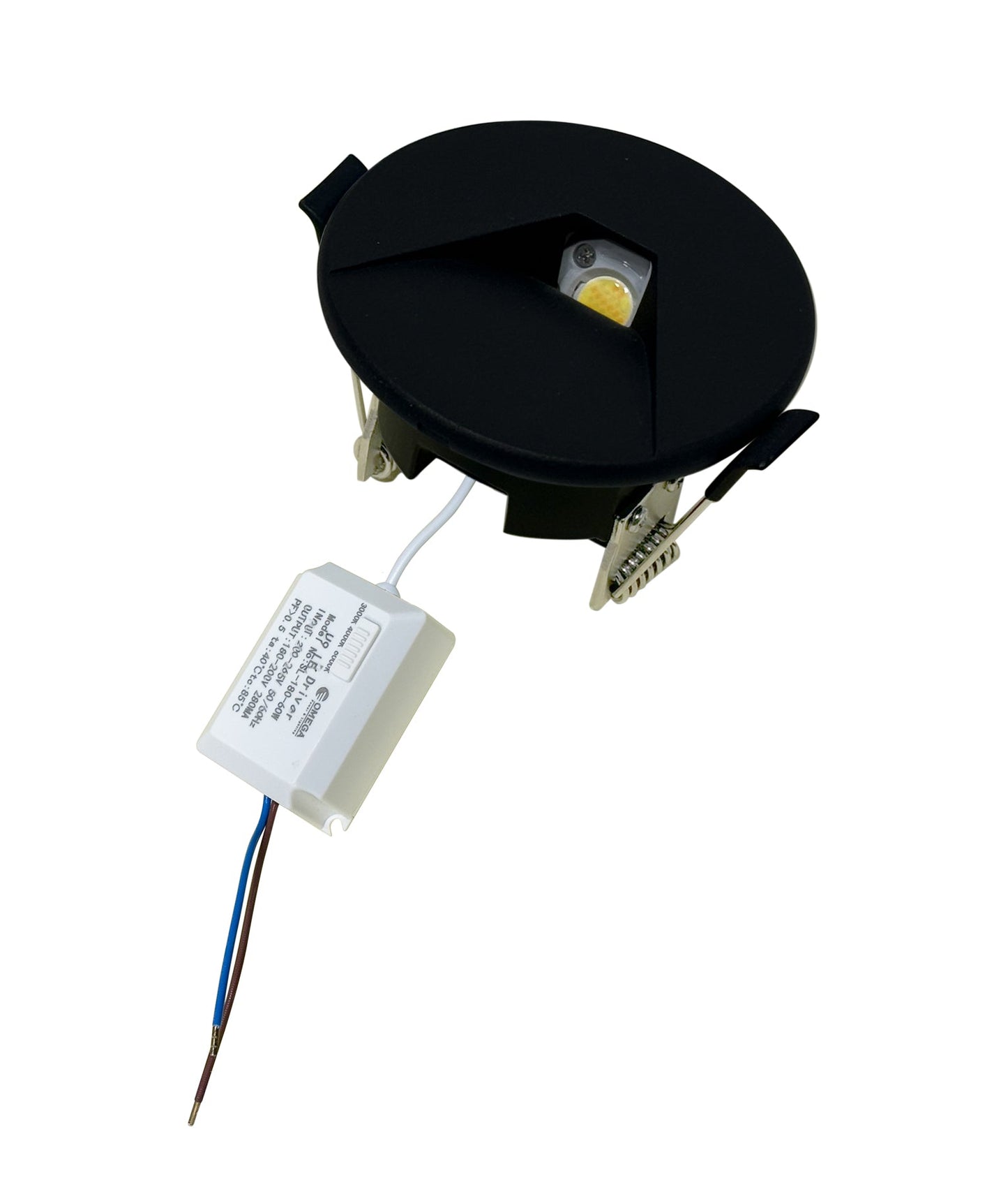 Interior LED Tri-CCT Recessed Round Step Lights
