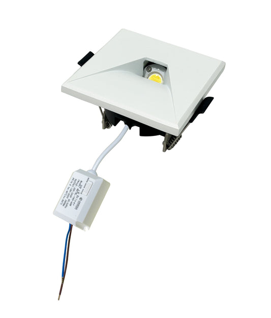 Interior LED Tri-CCT Recessed Square Step Lights