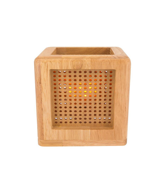 ZEN: Interior Clear Coated Wood Table Lamp